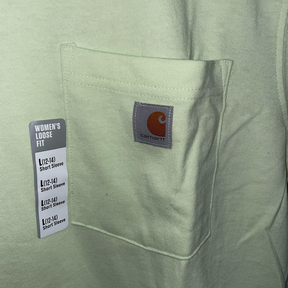 Carhartt Light Green Heavyweight Tee